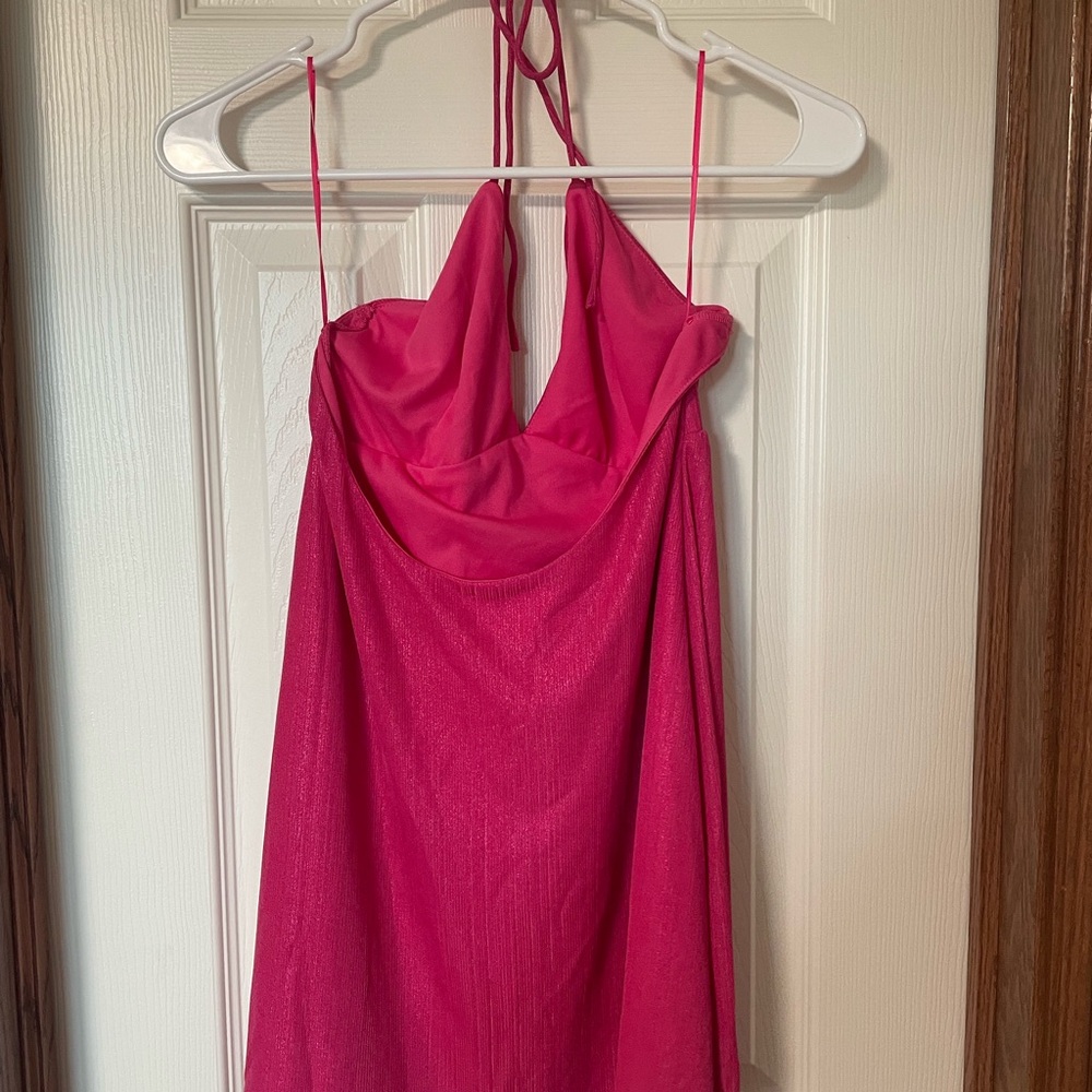 Superdown Pink Backless Dress - Picture 3 of 3
